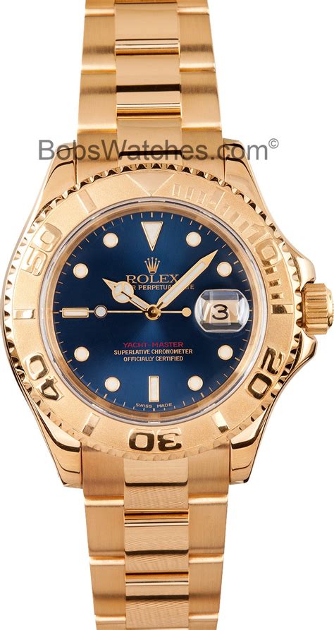 Rolex all gold yacht master